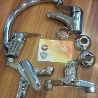 ست شیرآلات اهرمی سنگین با گارانتی تعویض