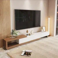 میز تلویزیون سعید راش مدل G2 طرح چوب