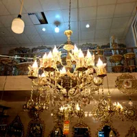 لوستر برنز طوق دار سنگین(برنز ایرانیان)