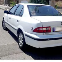 سمند سفید lx / دوگانه سوز / مدل ۹۰ ، کارمندی|خودرو سواری و وانت|زاهدان, |دیوار
