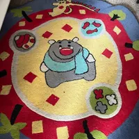 فرش گرد کودک به قطر ۱/۵ متری