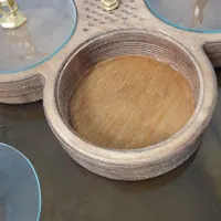 آجیل خوری چوبی شاخ گوزنی در دار|ظروف سرو و پذیرایی|تهران, ابوذر (منطقه ۱۵)|دیوار