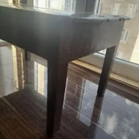 دو عدد میز تحریر چوب گردو