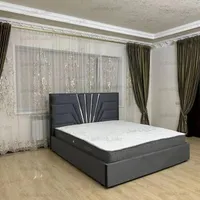 تخت خواب تمام ام دی اف دونفره و یکنفره مدل میلانو|تخت و سرویس خواب|قروه, |دیوار