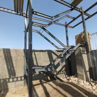 جوشکاری اسکلت سرویس پله نبشی کشی نما رومی برشکاری
