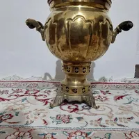 سماور زغالی برنجی  (قدیمی)