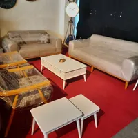 مبل مینی مال راحتی /جهیزیه کامل/سرویس خواب/لوستر|مبلمان خانگی و میز عسلی|چهاردانگه (تهران), |دیوار