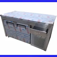 میزکار کابینت استیل سینک وان صنعتی فریزرمیزکاری