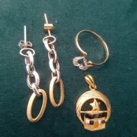 گوشواره و انگشتر همگی طلا|جواهرات|تهران, جنت‌آباد جنوبی|دیوار