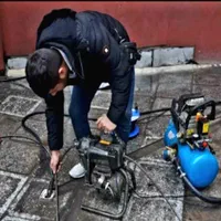 لوله بازکنی چاه بازکنی رفع نم وبوی بد فاصلاب