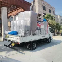 باربری حمل بار اثاثیه منزل شش چرخ کارگر ماهر