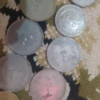 سکه ها جمهور ی و شاهی کمیاب|کلکسیون سکه، تمبر، اسکناس|فومن, |دیوار