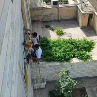 تعمیرات نمااب بندی عایق کاری نماشویی پیچ رولپلاک و|خدمات پیشه و مهارت|رودسر, |دیوار