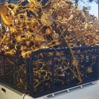فروش خریدارلوستر های برنزی ابکاری طلایی|لوستر و چراغ آویز|تهران, ستارخان|دیوار