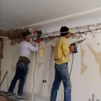 تخریب کار باتجربه (شومینه اوپن دیوار نور مخفی)اکیپ