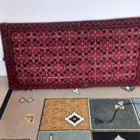 یک جفت پشتی  بزرگ دستبافت|پشتی|نور, |دیوار