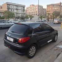 پژو 206 تیپ ۲، مدل ۱۳۹۵ معاوضه با پراید ۱۱۱|خودرو سواری و وانت|تهران, تهران‌سر|دیوار