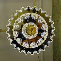 لوستر فانتزی خورشیدی سه طبقه