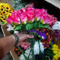 گل مصنوعی دسته ۲۵ شاخه رز