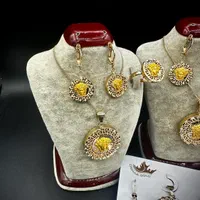 نیم ست ورساچه 12/800گرم طلا بدون اجرت