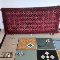 یک جفت پشتی  بزرگ دستبافت|پشتی|نور, |دیوار