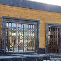 توری،انواع درب / /اکاردیونی  پَنجرِه رنگ شده .حفاظ