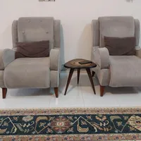 مبلمان ۷ نفره با رویه مخمل|مبلمان خانگی و میز عسلی|تربت جام, بیست متری منبع آب|دیوار