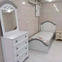 تخت خواب نوجوان تک نفره سیسمونی پاندا|تخت و سرویس خواب|اهواز, نادری|دیوار