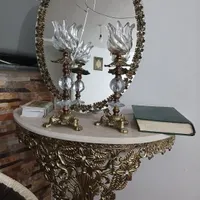 آینه و شمعدان
