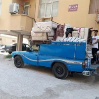 وانت تلفنی اتوبار حمل باراسباب منزل ماشین باکارگر