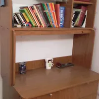 کتابخانه ومیز لپ تاپ باسه کشو ومیز تحریر با صندلی|کتابخانه، شلف، قفسه‌های دیواری|تهران, آجودانیه|دیوار