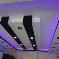 دکوراسیون بازسازی سقف کاذب کناف پی وی سی جوشکاری