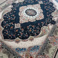 فرش سوگند سورمه ای آکبند|فرش|پاکدشت, |دیوار