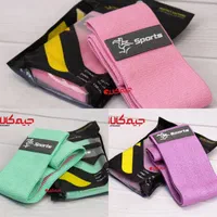 کش ورزشی پاور باند مینی لوپ پارچه اصل پیلاتس یوگا