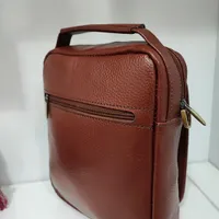 کیف چرم اصل دوشی کراس بادی قهوه‌ای جادار چرم طبیعی|کیف، کفش، کمربند|تهران, امیریه|دیوار