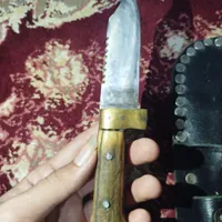 چاقو دسته شاخ تیغه سوپاپ کشتی