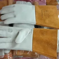دستکش کار ایمنی جوشکاری جوش ارگون CO2چرم نسوز|لباس|تهران, شهرک ابوذر|دیوار
