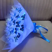 دسته گل پروانه ای (هدیه ،تولد)|گل مصنوعی|اصفهان, همدانیان|دیوار