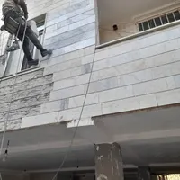 پیچ رولپلاک نما پیچ و رول پلاک ابندی کاردرارتفاع|خدمات پیشه و مهارت|آمل, |دیوار