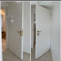 درب ضد آب سرویس حمام اتاق ضد سرقت پی وی سی