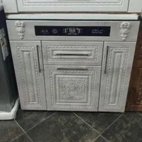 اجاق گاز کابینتی رویه شیشه، سفید مدل cookerTime|اجاق گاز و لوازم برقی پخت‌وپز|رشت, رشتیان|دیوار