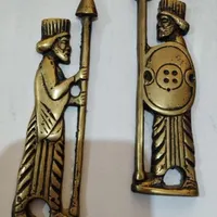 دوعدد دیوارکوب برنز