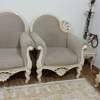 مبلمان 7نفره سالم|مبلمان خانگی و میز عسلی|رباط‌کریم, |دیوار