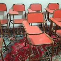 صندلی دانش آموزی فلزی سالم|صندلی و نیمکت|اصفهان, زاجان|دیوار