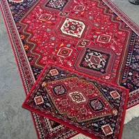 فرش ستاره کویریزد طرح دستبافت ۵۰۰شانه ۱۲۰۰تراکم