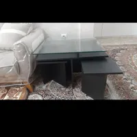 میز جلو مبلی و چهار عدد عسلی|مبلمان خانگی و میز عسلی|تهران, بریانک|دیوار