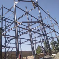 جوشکاری اسکلت فلزی سیار آهنگری سقف شیروانی و کرمیت