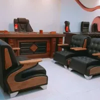 میز مدیریت مبلمان اداری صندلی کانتر کنفرانس ست|دفتر کار|هشتگرد, |دیوار