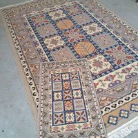 گلیم ستاره کویریزد بافت عالی کیفیت بالا