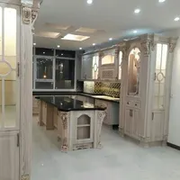کابینت با حکاکی درب مدرن/ هایگلاس/ انزو